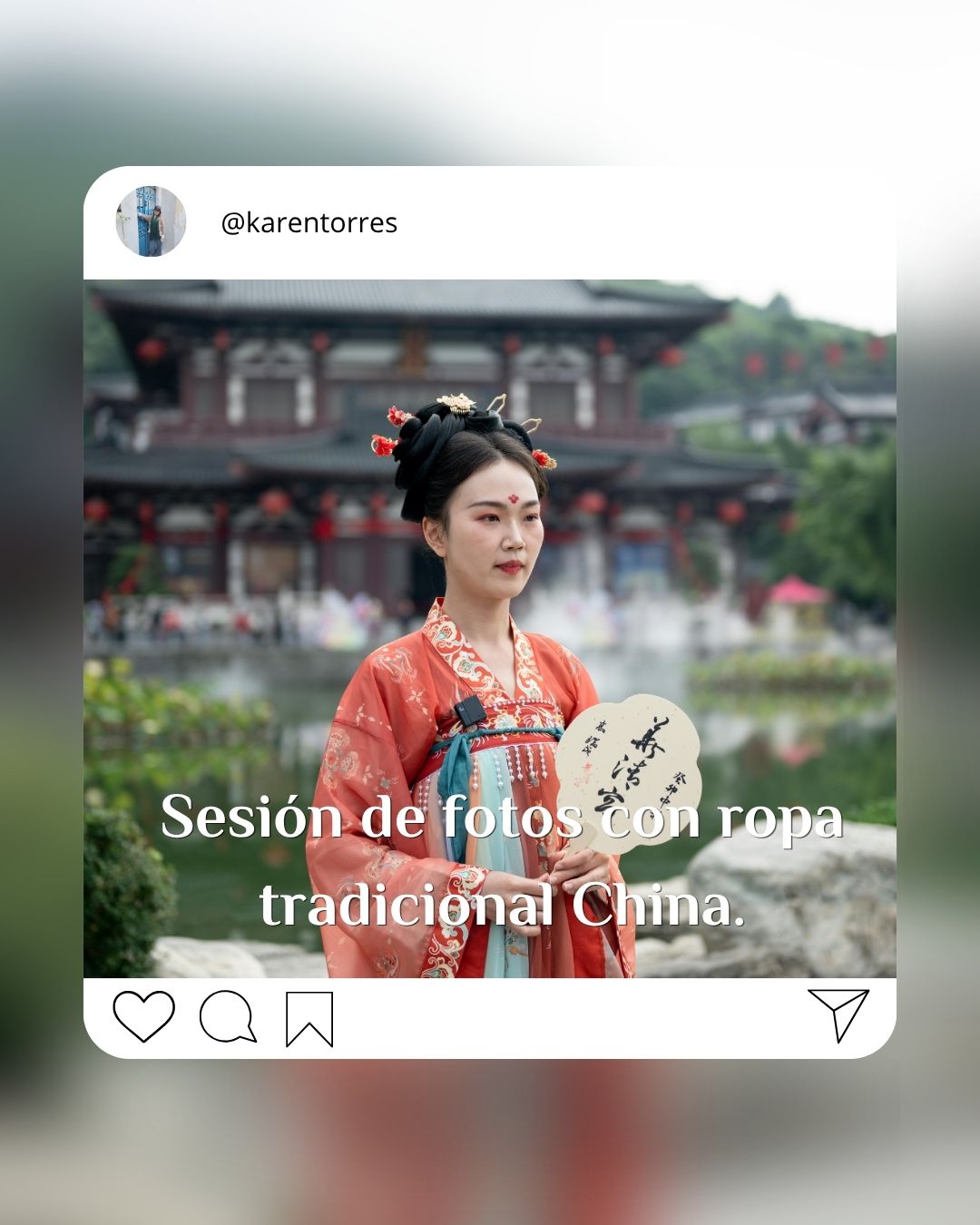 Concurso para ganar Sesión de fotos con ropa tradicional china